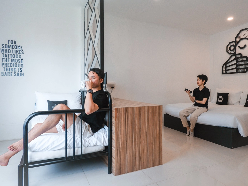 Deluxe Double Bed with Sofa Bed